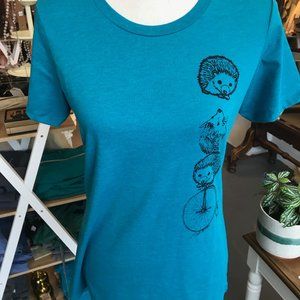 Hedgehog Tee Shirt | Locally Made in Seattle | New